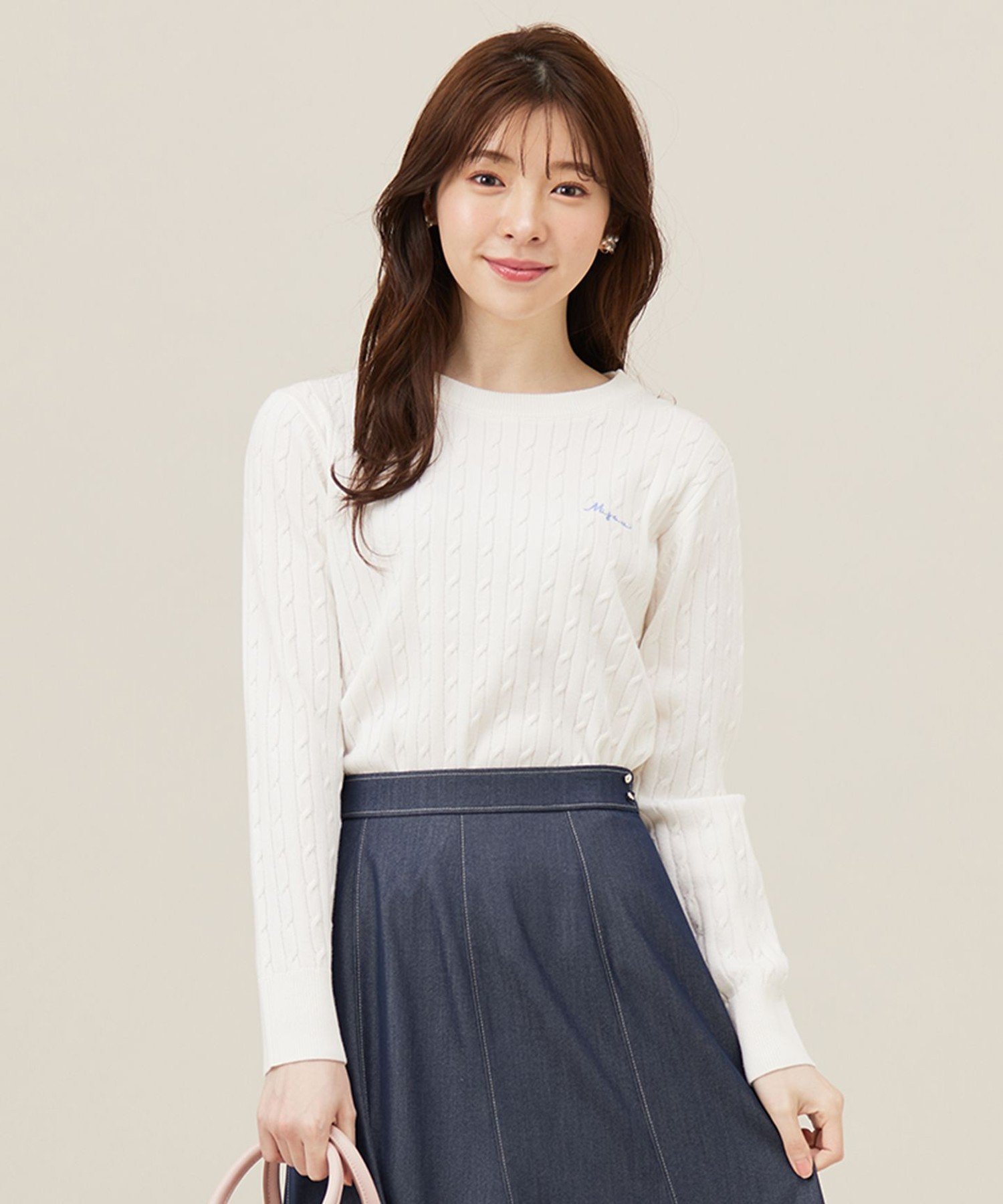 【SALE／30%OFF】ANY SIS 【貴島明日香さんコラボ】ケーブル ニャット エニィスィス  ...