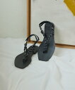 【SALE/30%OFF】Whim Gazette 【Hoaw.】ロープフラットサンダル ウィム ガゼット シューズ・靴 サンダル ブラウン ブラック【送料無料...