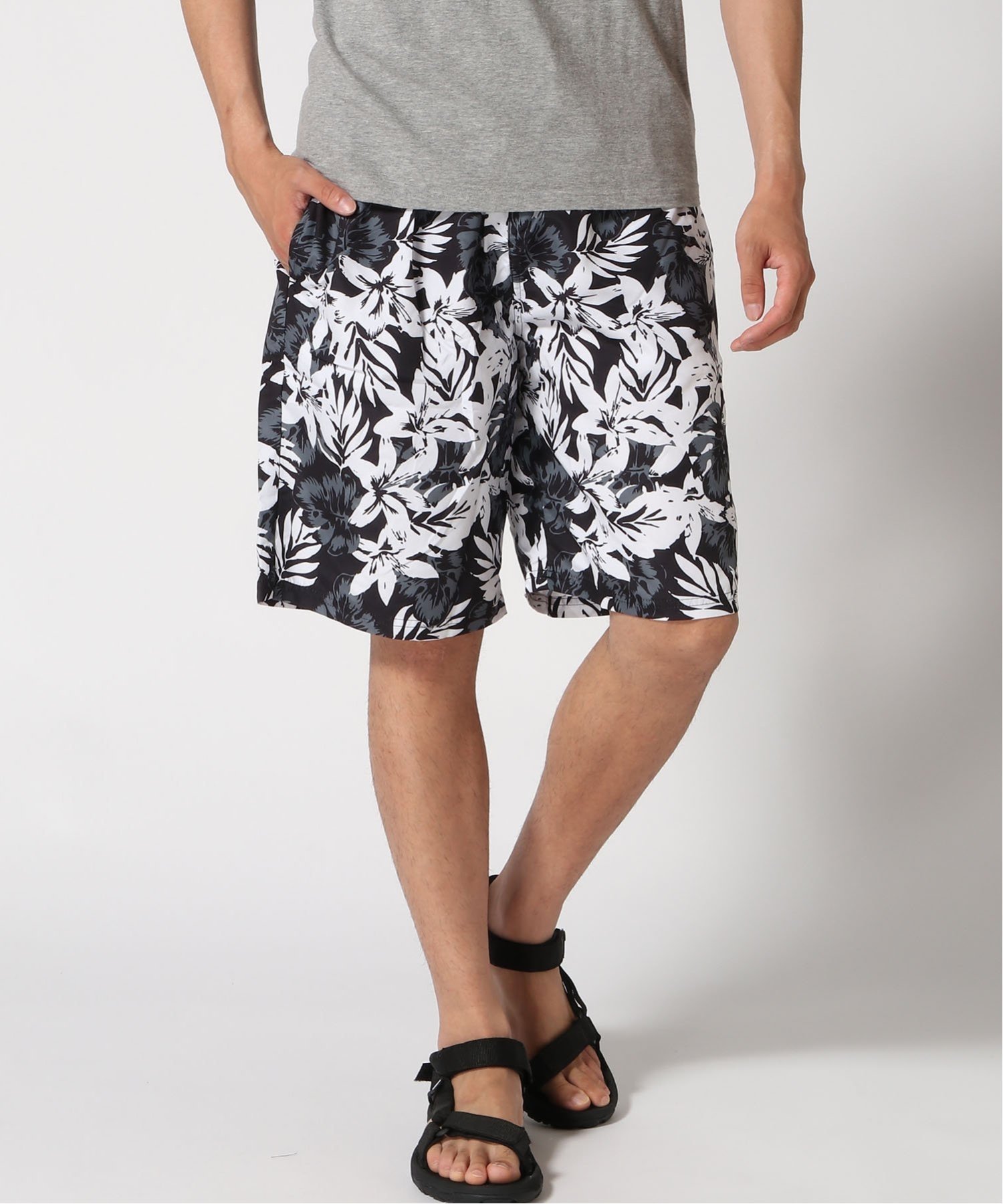 【SALE/66%OFF】CALIFORNIA SHORE CALIFORNIA SHORE/(M)トランクス ニッキー 水着・スイムグッズ 水着 グレー ブラック ネイビー