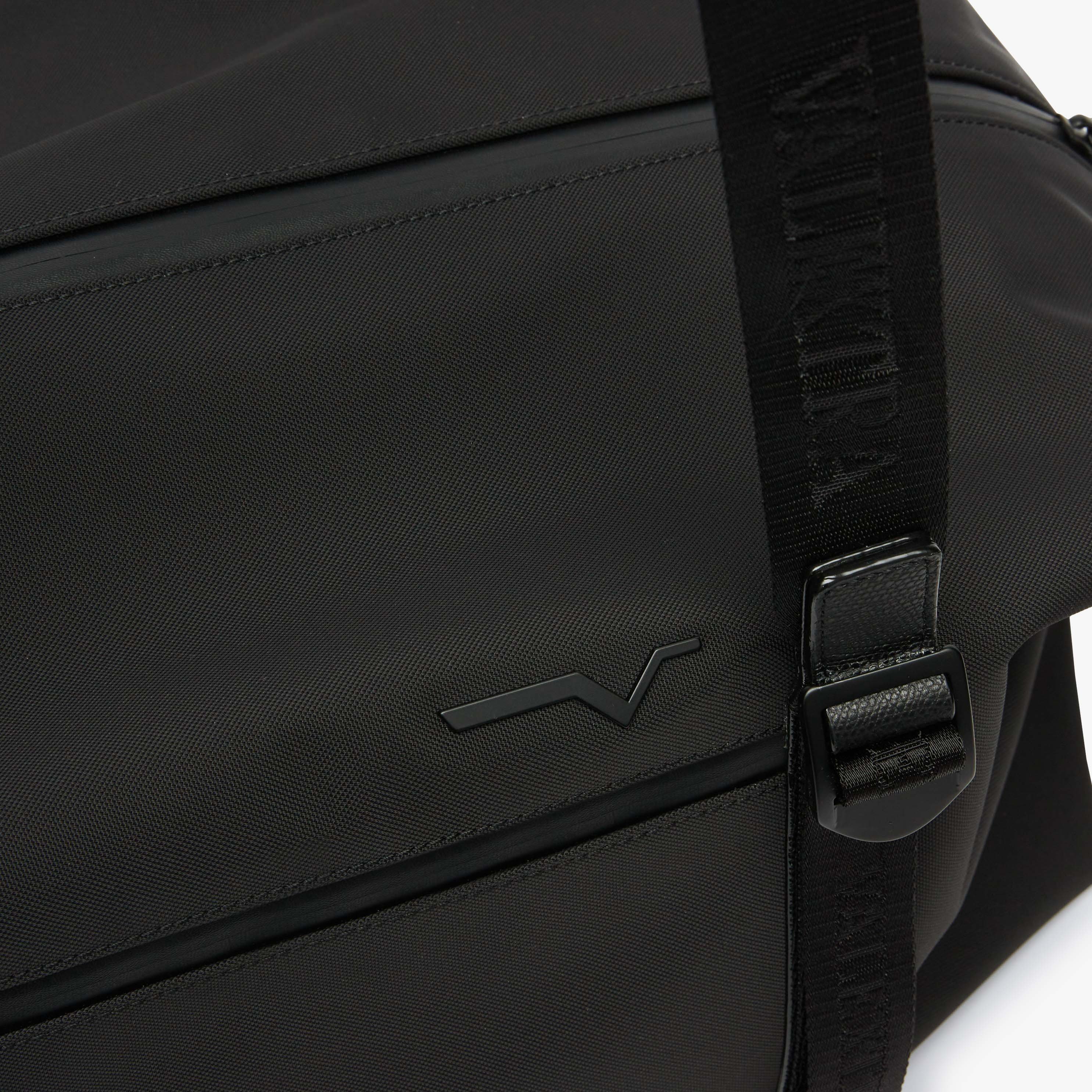 Valextra 【公式】アソルート ダッフルバッグ ヴァレクストラ バッグ ボストンバッグ ブラック【送料無料】