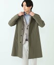 【SALE／20%OFF】BEAMS HEART MEN BEAMS HEART / ダントツ撥水(R) ウォッシャブル ステンカラーコート ビームス ハート ジャケット・アウター その他のジャケット・アウター カーキ ネイビー【送料無料】