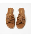【SALE/20%OFF】collex 【WEB限定】【SHADDY/シャディー】ツイストギャザーサンダル コレックス シューズ・靴 サンダル ブラック ベージ...