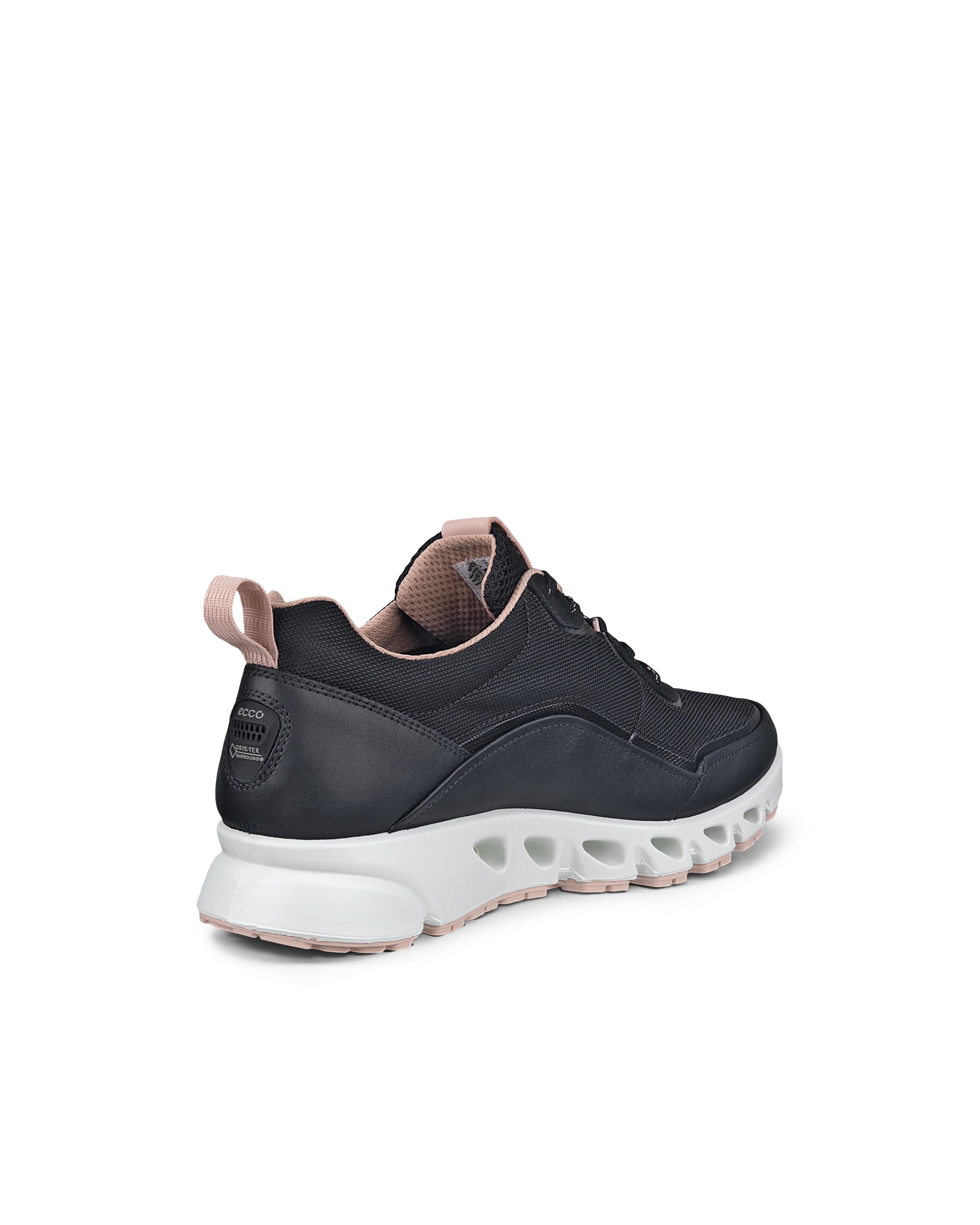 ECCO ECCO マルチベント 本革 レディース GORETEX 防水 アウトドアスニーカー エコー シューズ・靴 スニーカー ブラック【送料無料】