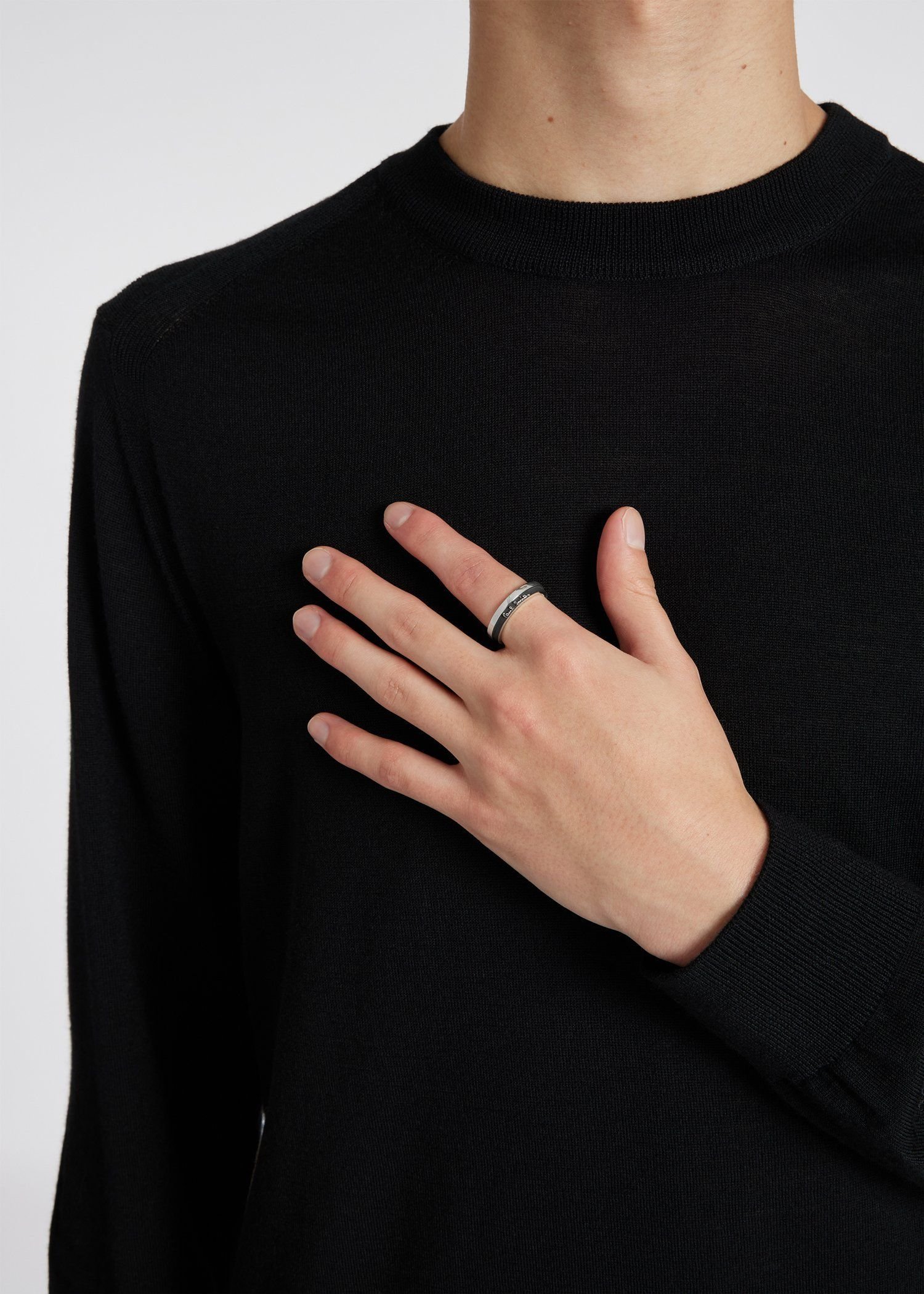 【SALE／50%OFF】Paul Smith "Bicolor Logo" リング ポール・スミス アクセサリー・腕時計 その他のアクセサリー・腕時計【送料無料】