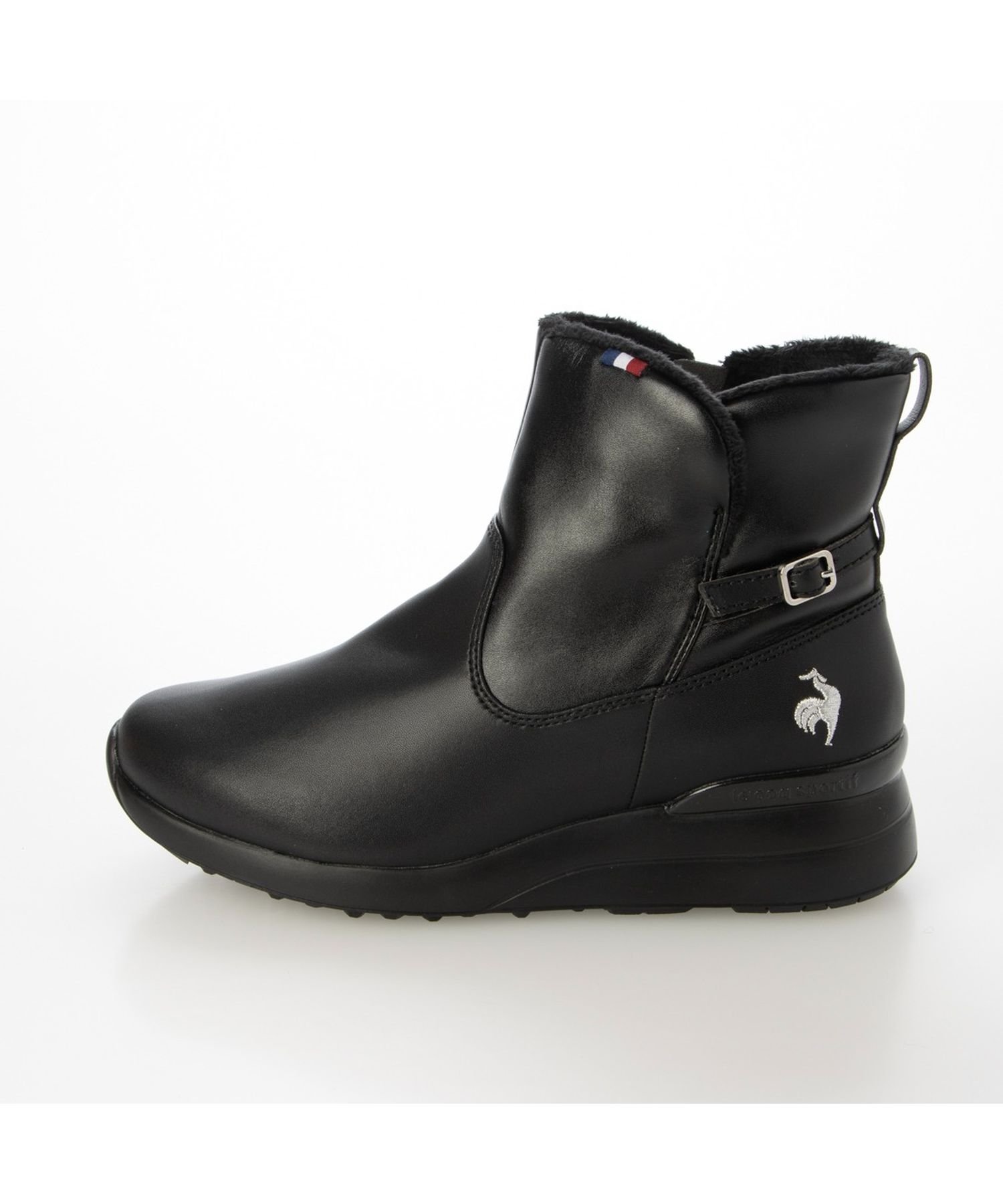 【SALE／30%OFF】le coq sportif 【レイン対応】アンクルベルトショートブーツ(LCS デュアン IV) モード・エ・ジャコモ×イング シューズ・靴 レインシューズ・ブーツ ブルー【送料無料】