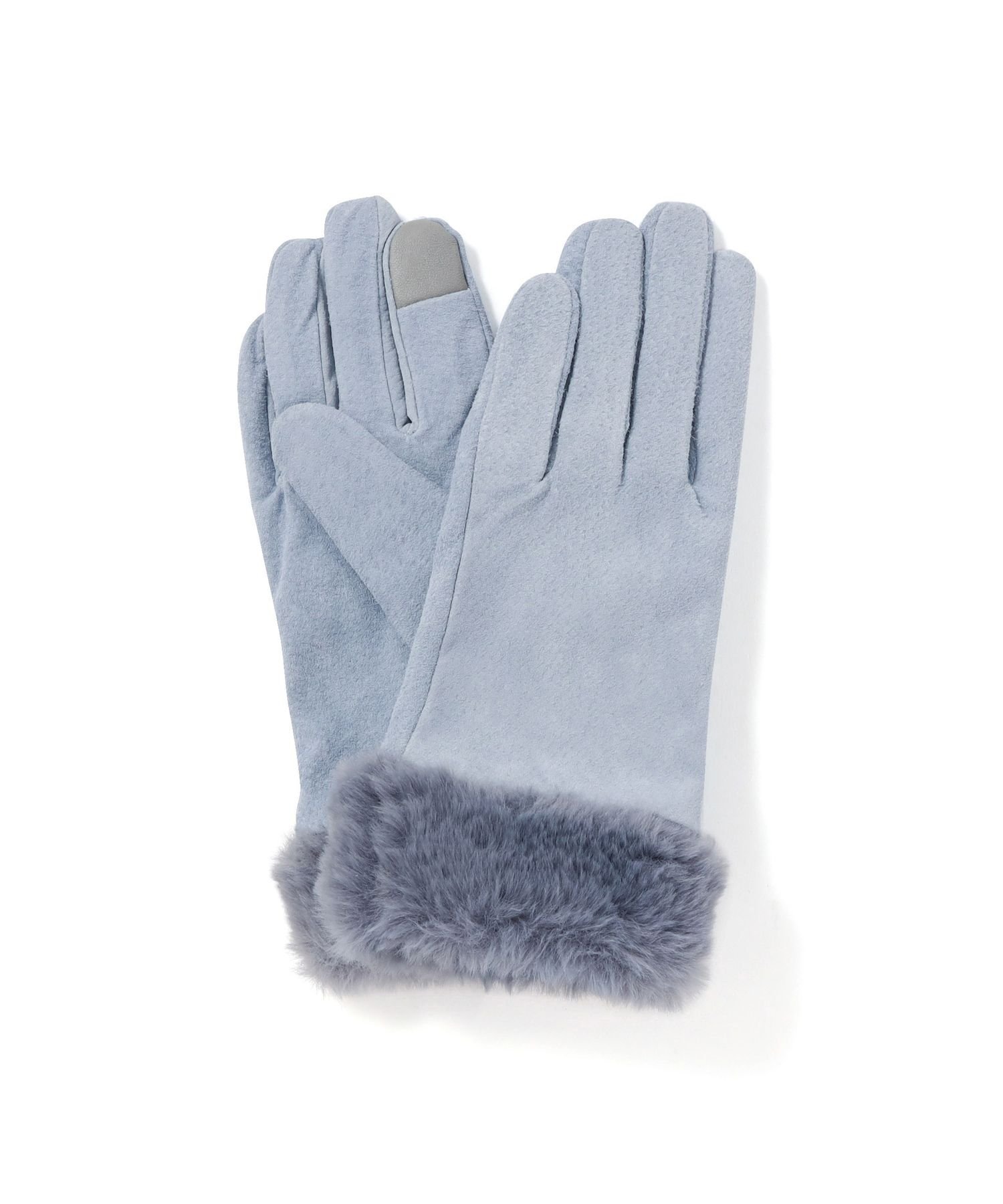 Francfranc スエードグローブ ブルー フランフラン ファッション雑貨 手袋 ブルー