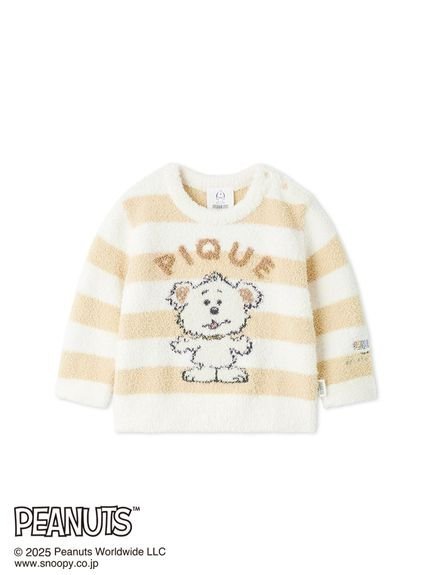 gelato pique 【販路限定】【PEANUTS PUPPIES】【BABY】ベビモコプルオーバー ジェラートピケ トップス..
