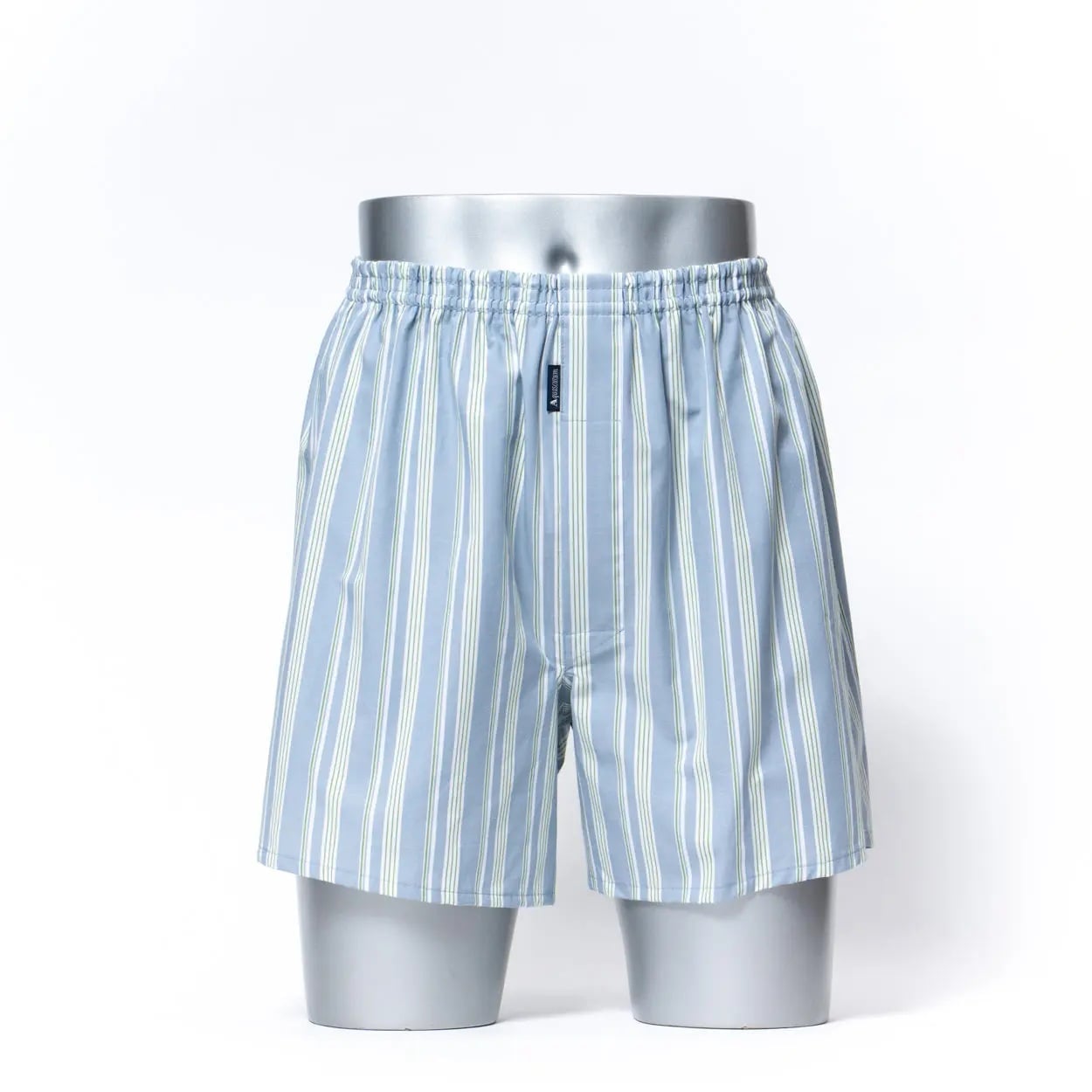 Aquascutum Aquascutum/(M)AQトランクス/26S/2本ゴム/ストライプA レナウンインクス インナー・ルームウェア ボクサーパンツ・トランクス グレー ブルー【送料無料】