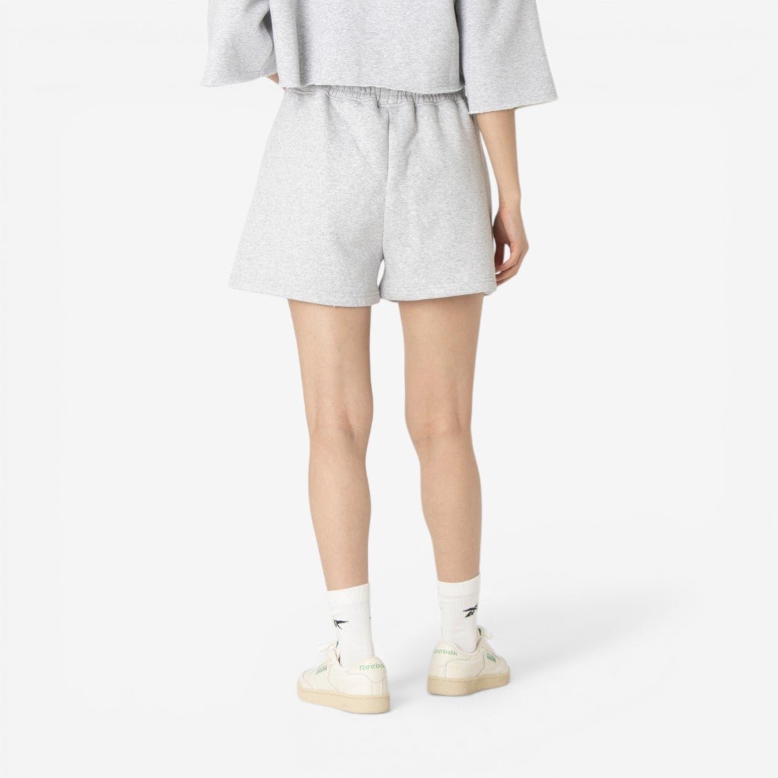 Reebok ワードローブ エッセンシャル ショーツ / WARDROBE ESSENTIALS SHORT リーボック パンツ その他のパンツ グレー【送料無料】