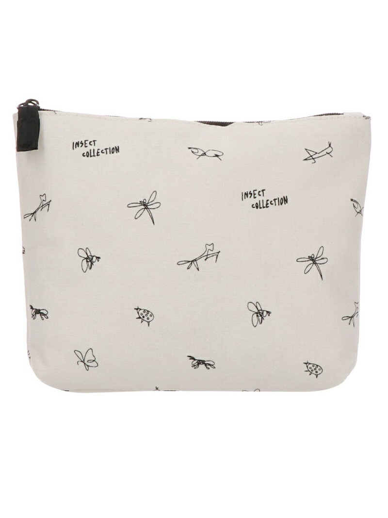 Insect Collection (K)昆虫サインモノグラム コーディングマルチポーチ小 インセクトコレクション ファッション雑貨 その他のファッション雑貨 ホワイトのサムネイル
