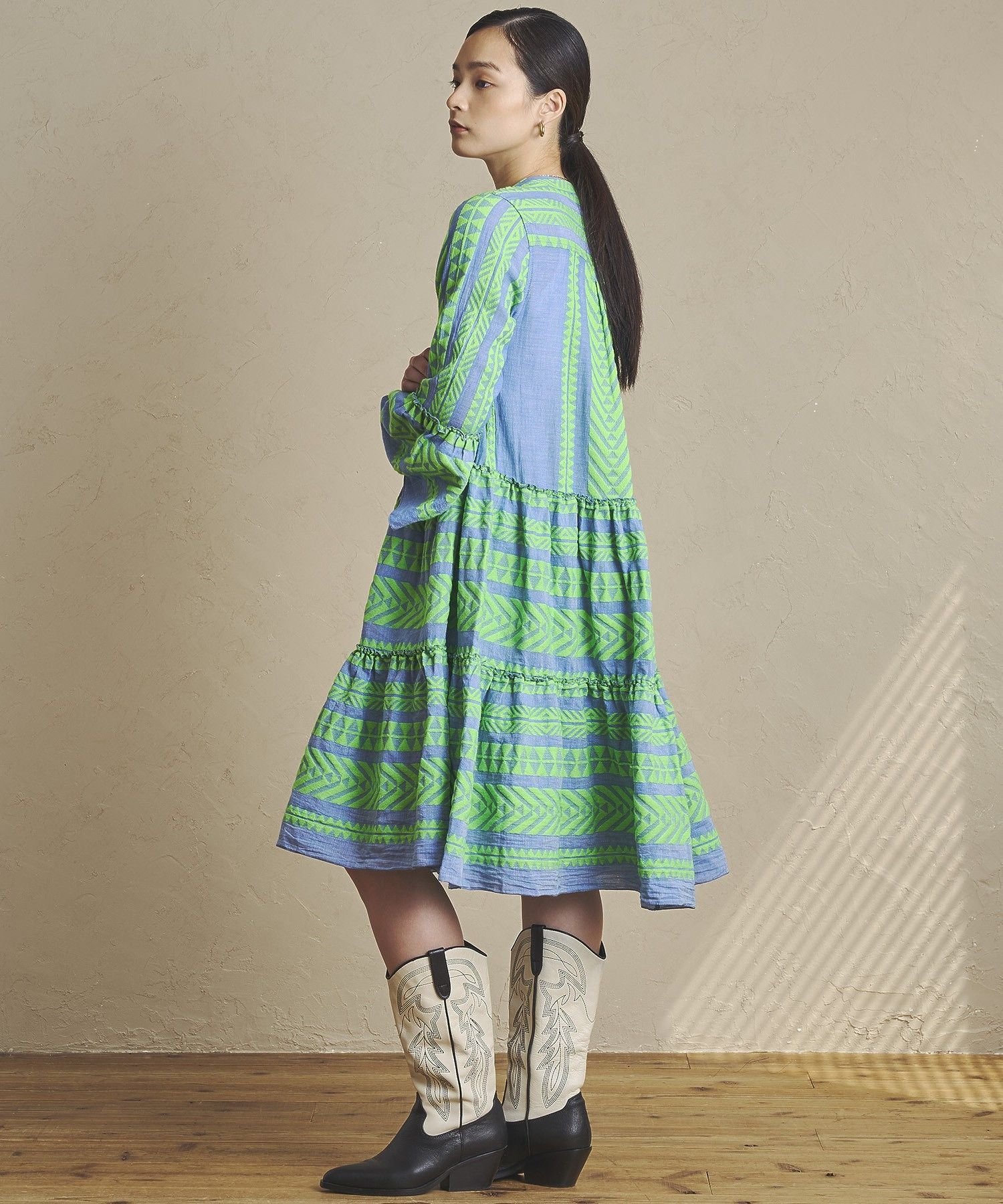 ROSE BUD DEVOTION TWINS DRESS ローズバッド ワンピース・ドレス その他のワンピース・ドレス グリーン