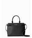 【SALE／65%OFF】kate spade new york ステイシー ミディアム サッチェル ケイトスペードニューヨーク バッグ ハンドバッグ ブラック【送料無料】