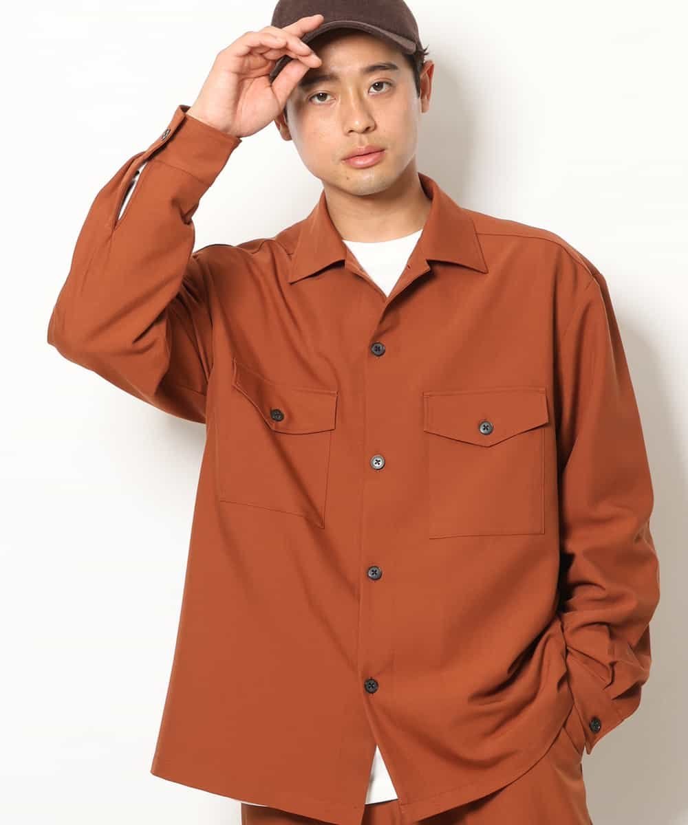 【SALE/54%OFF】a.v.v リライト ダブルポケットシャツ アー・ヴェ・ヴェ トップス シャツ・ブラウス グレー ブルー パープル オレンジ グリーン