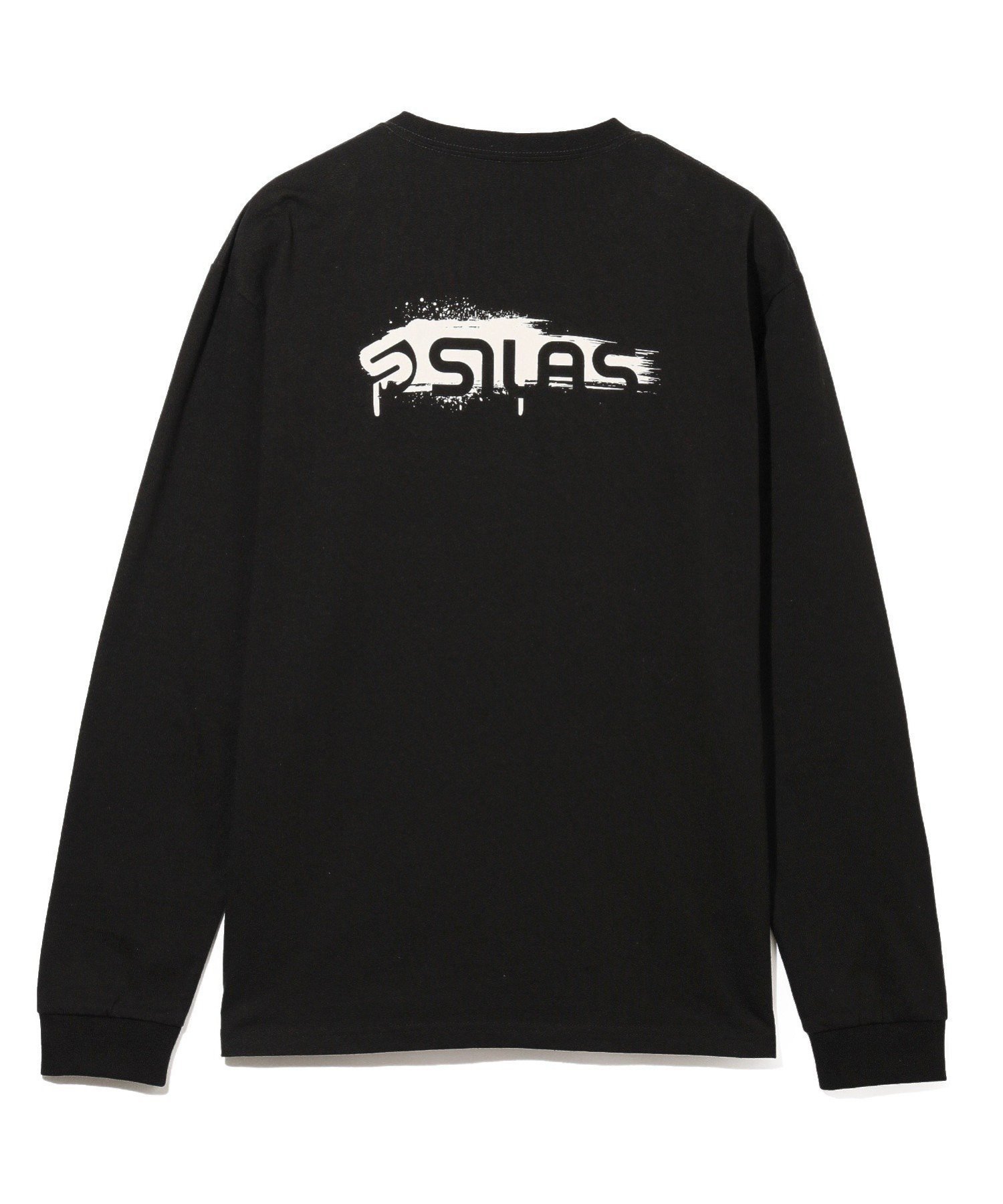 SILAS PAINT LOGO L/S TEE SILAS サイラス トップス カットソー・Tシャツ ブラック ネイビー ホワイト【送料無料】