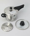 212 KITCHEN STORE 普段使いの圧力鍋3.0L (ガラス蓋・目皿付) トゥーワントゥーキッチンストア 食器・調理器具・キッチン用品 その他の食器・...