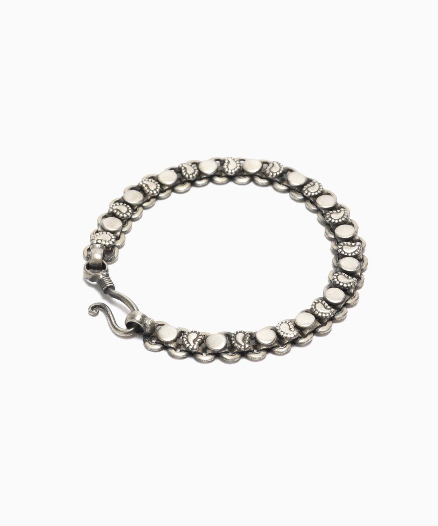 EDIFICE THARU SILVER(タルー シルバー) Single Braclet PAISLEY エディフィス アクセサリー・腕時計 ブレスレット・バングル シルバー【送料無料】