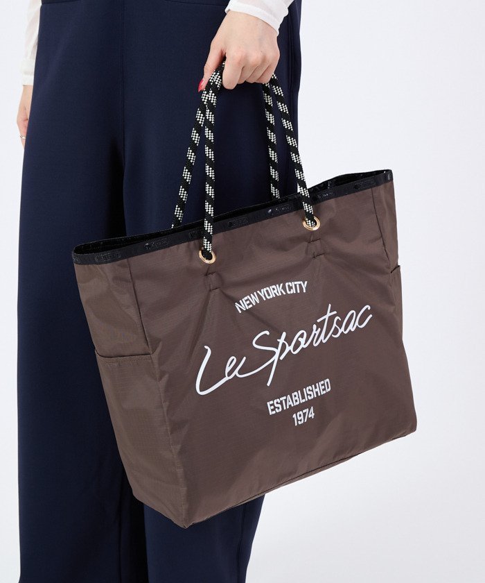 【公式】レスポートサック トートバッグ 1113LC95 LeSportsac レスポートサック バッグ トートバッグ ブラウン