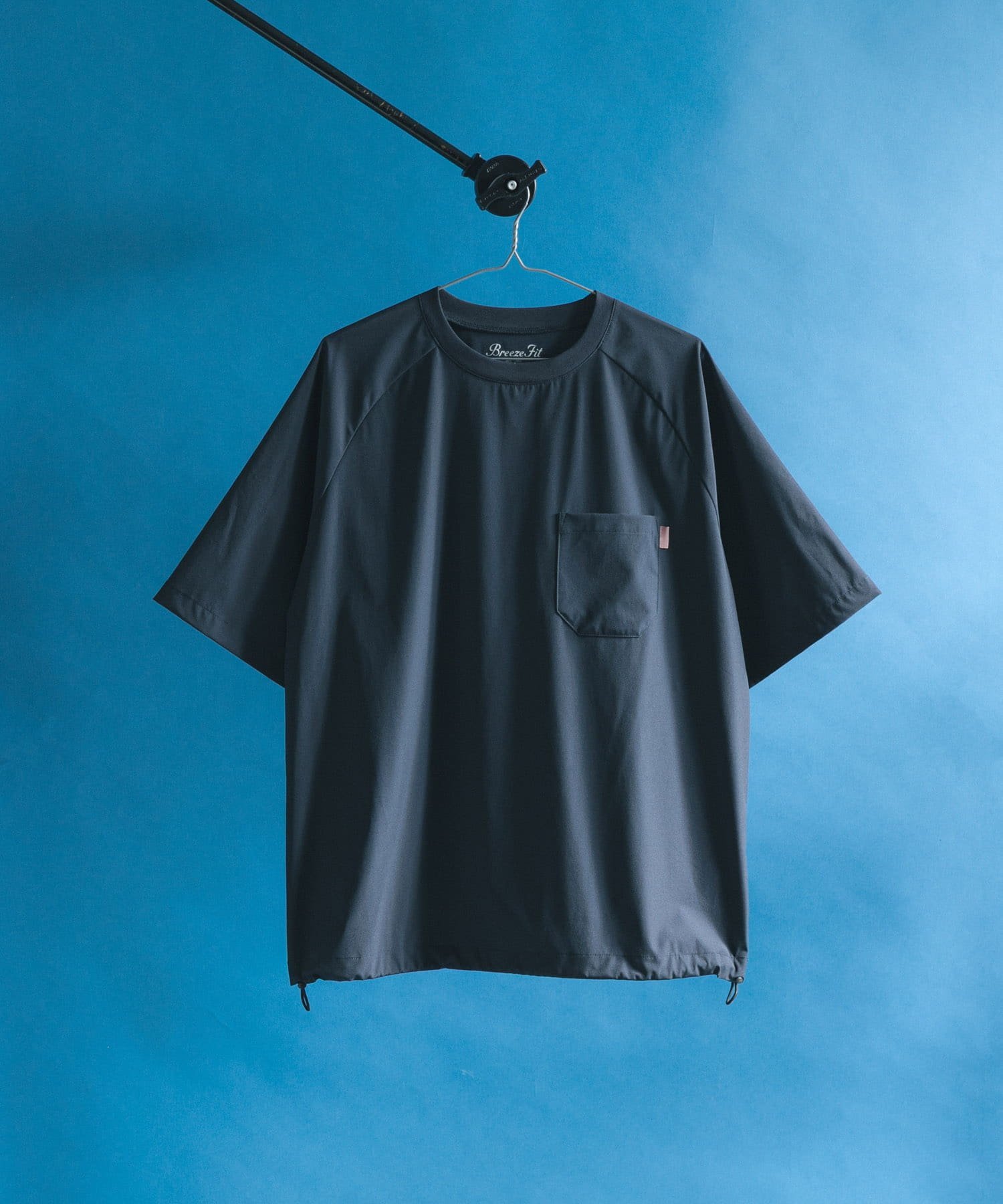 Sonny Label 『接触冷感』『速乾』BREEZE FIT クルーネックTシャツ サニーレーベル トップス カットソー・Tシャツ ブラック グレー ネイビー