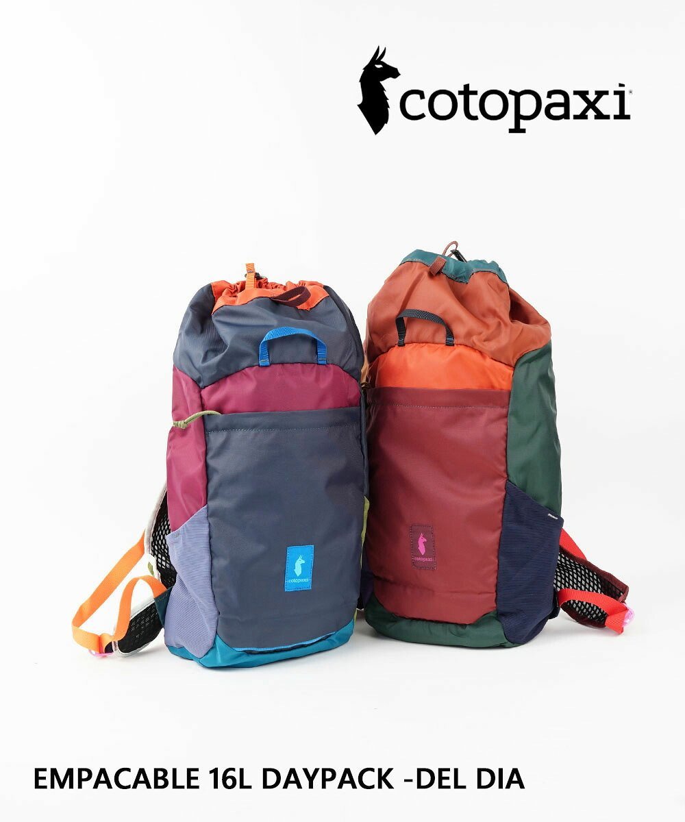 コトパクシ EMPACABLE 16L DAYPACK DEL DIA ブルーコムブルー バッグ リュック・バックパック