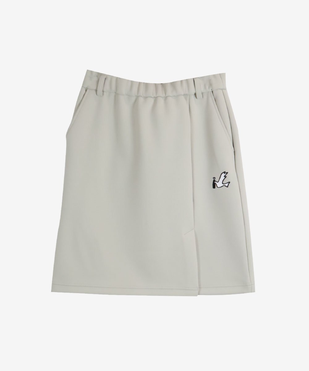 【SALE／40%OFF】Picone Club ダンボールスウェットスカート ピッコーネクラブ スカート ミニスカート ブルー ベージュ ホワイト ブラック【送料無料】