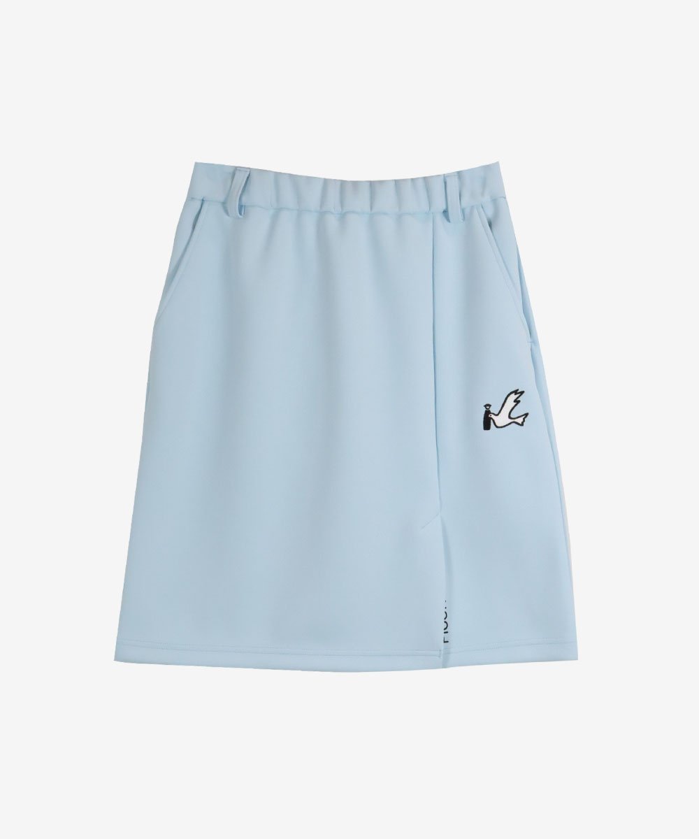 【SALE／40%OFF】Picone Club ダンボールスウェットスカート ピッコーネクラブ スカート ミニスカート ブルー ベージュ ホワイト ブラック【送料無料】