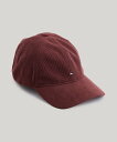 【SALE/50%OFF】TOMMY HILFIGER コーデュロイパネルキャップ トミーヒルフィガー 帽子 キャップ ピンク【送料無料】