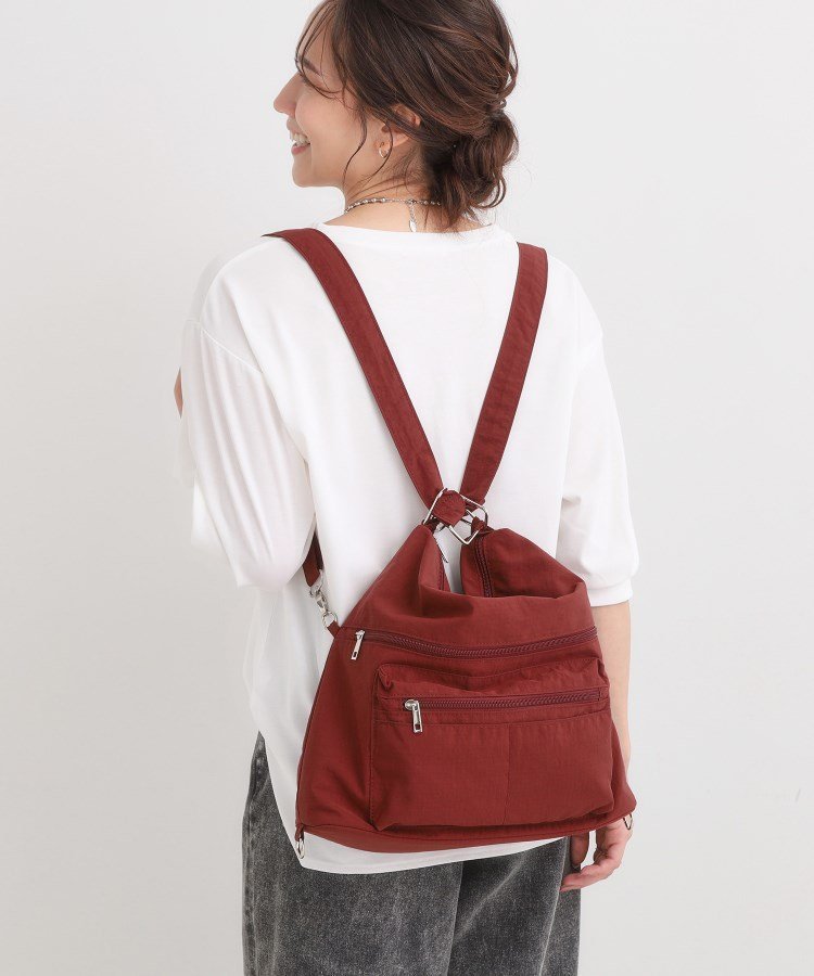 楽天市場】3way リュック（カラーレッド）（ショルダーバッグ