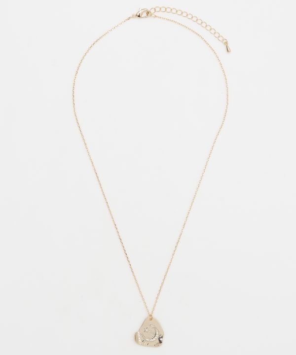 チャイハネ 【チャイハネ】ムーンプレートネックレス アミナコレクション アクセサリー・腕時計 ネックレス シルバー ゴールド