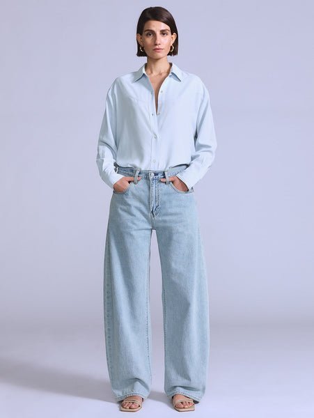 Levi's BLUETAB(TM) バレルジーンズ ライトインディゴ リーバイス パンツ ジーンズ・デニムパンツ ネイビー【送料無料】