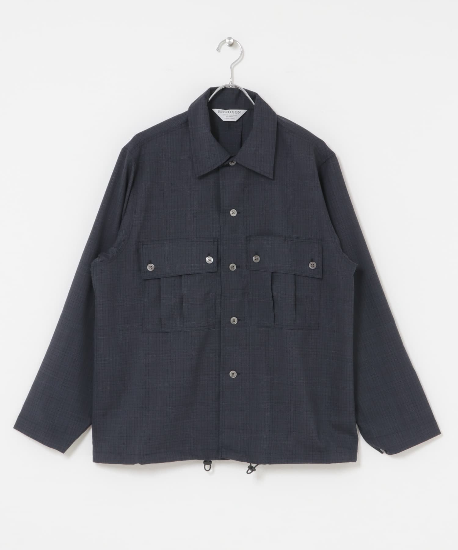 BUYERS SELECT 『別注』BROOXON×URBS MIDLAND SHIRT FOR URBS ユーアールビーエス トップス シャツ・ブラウス グレー