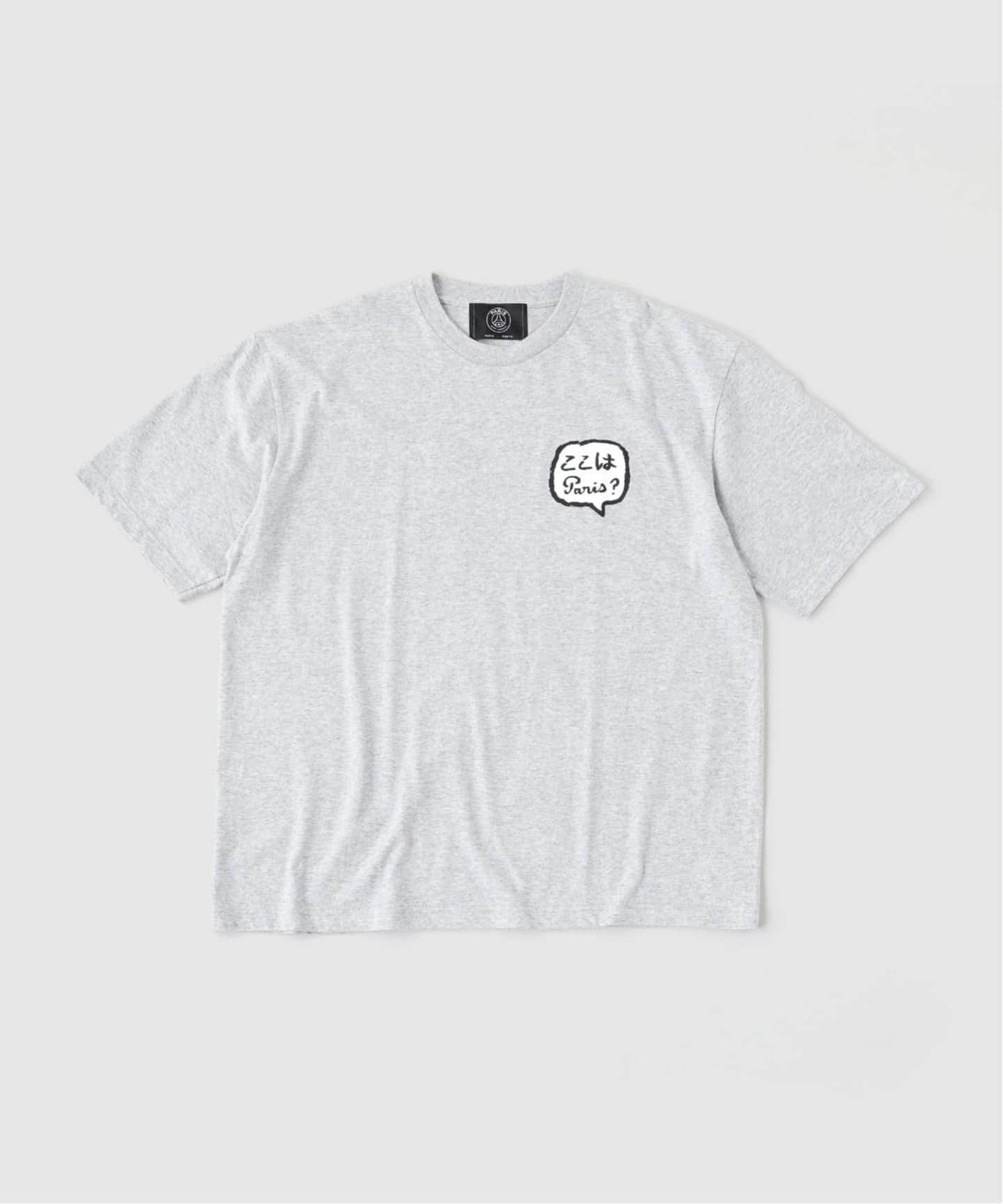Paris Saint-Germain 《追加》JEAN JULIEN x PSG TEE 2 エディフィス トップス カットソー・Tシャツ グレー