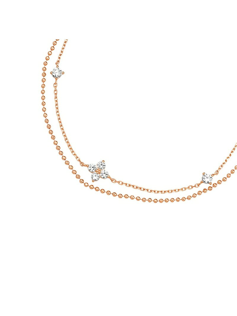 4℃ シルバー ブレスレット ヨンドシー アクセサリー・腕時計 ブレスレット・バングル ピンク【送料無料】
