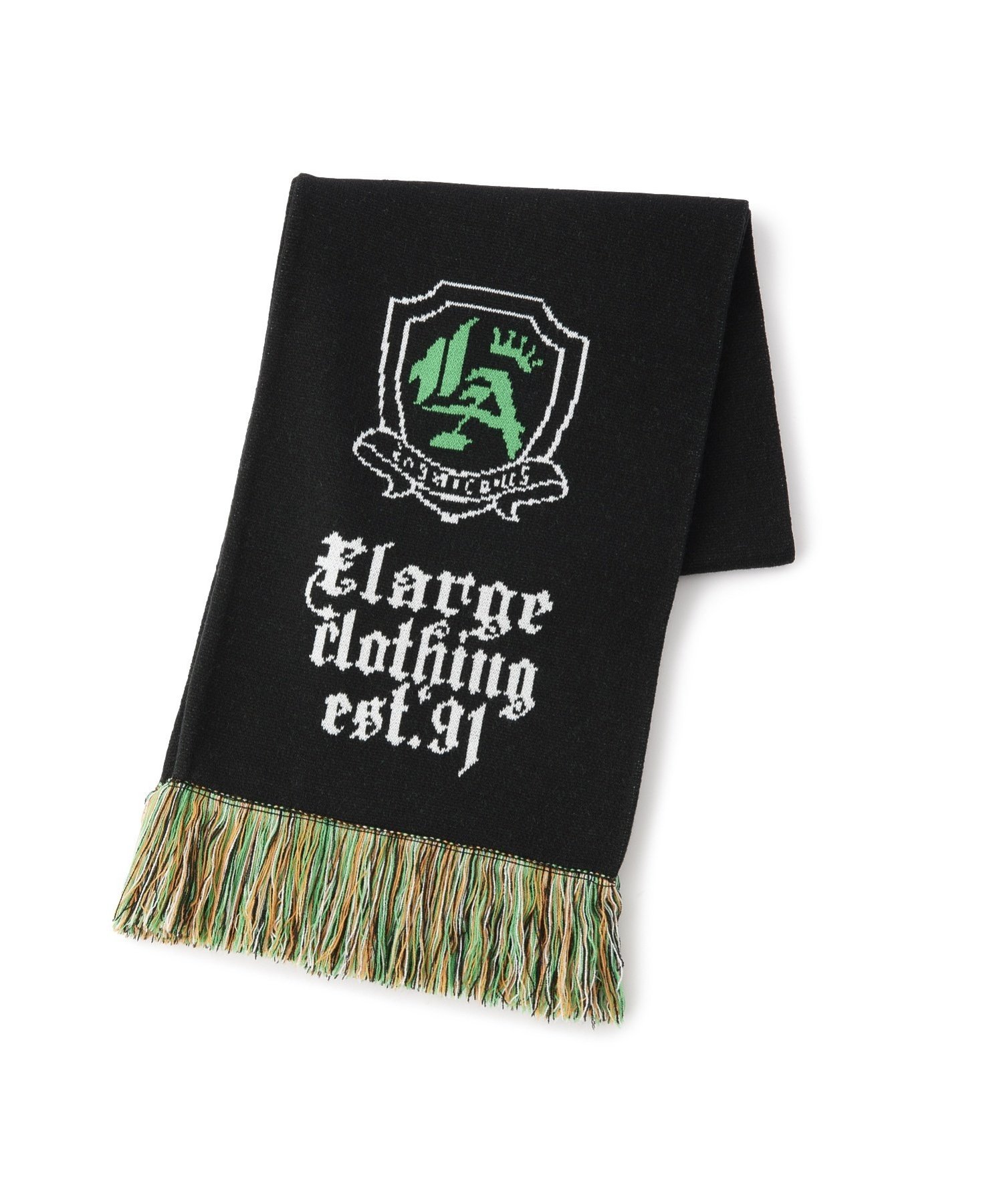 XLARGE JACQUARD LOGO SCARF エクストララージ ファッション雑貨 マフラー・ストール・ネックウォーマ..