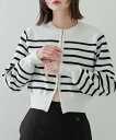 【SALE/52%OFF】SENSE OF PLACE フロントホックストレッチカーディガン センス オブ プレイス トップス カーディガン ネイビー グレー ...