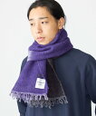 【SALE/40%OFF】SHIPS MEN 【SHIPS別注】SUBLIME: 2トーン ドロップダイ ストール シップス ファッション雑貨 マフラー・ストール・ネックウォーマー ブラック ネイビー ブラウン【送料無料】
