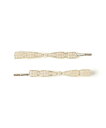 SHIPS KIDS SHIPS KIDS:リボン パール モチーフ ヘアピン セット シップス ヘアアクセサリー バレッタ・ヘアクリップ・ヘアピン ホワイト