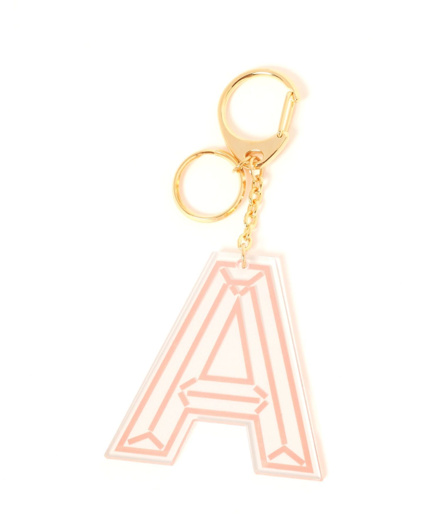 【SALE/50%OFF】studio CLIP イニシャルアクリルキーチャーム スタディオクリップ ファッション雑貨 チャーム・キーチェーン