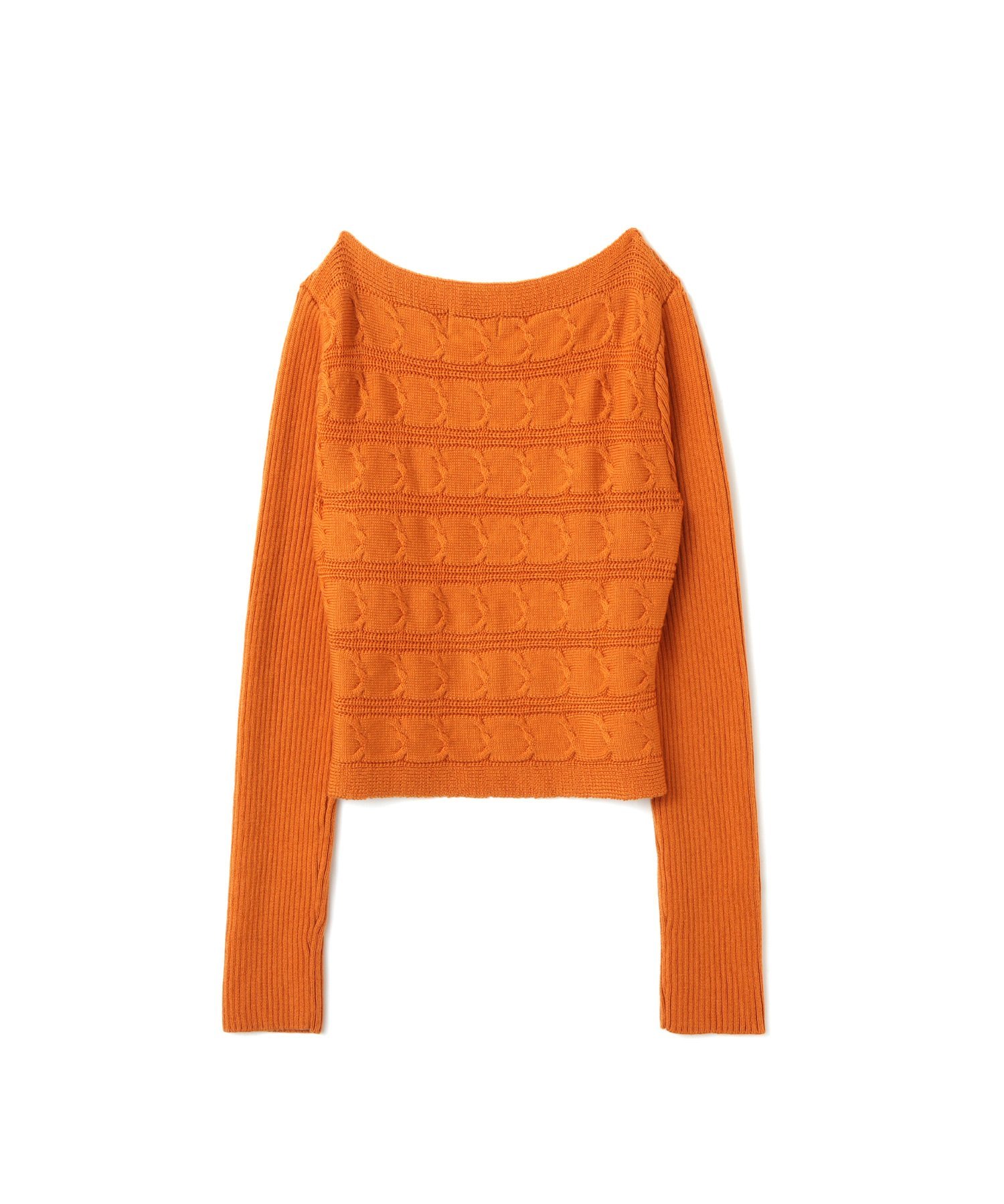 atmos pink atmos pink Cache-coeur Knit Tops ORANGE アトモス トップス ニット オレンジ