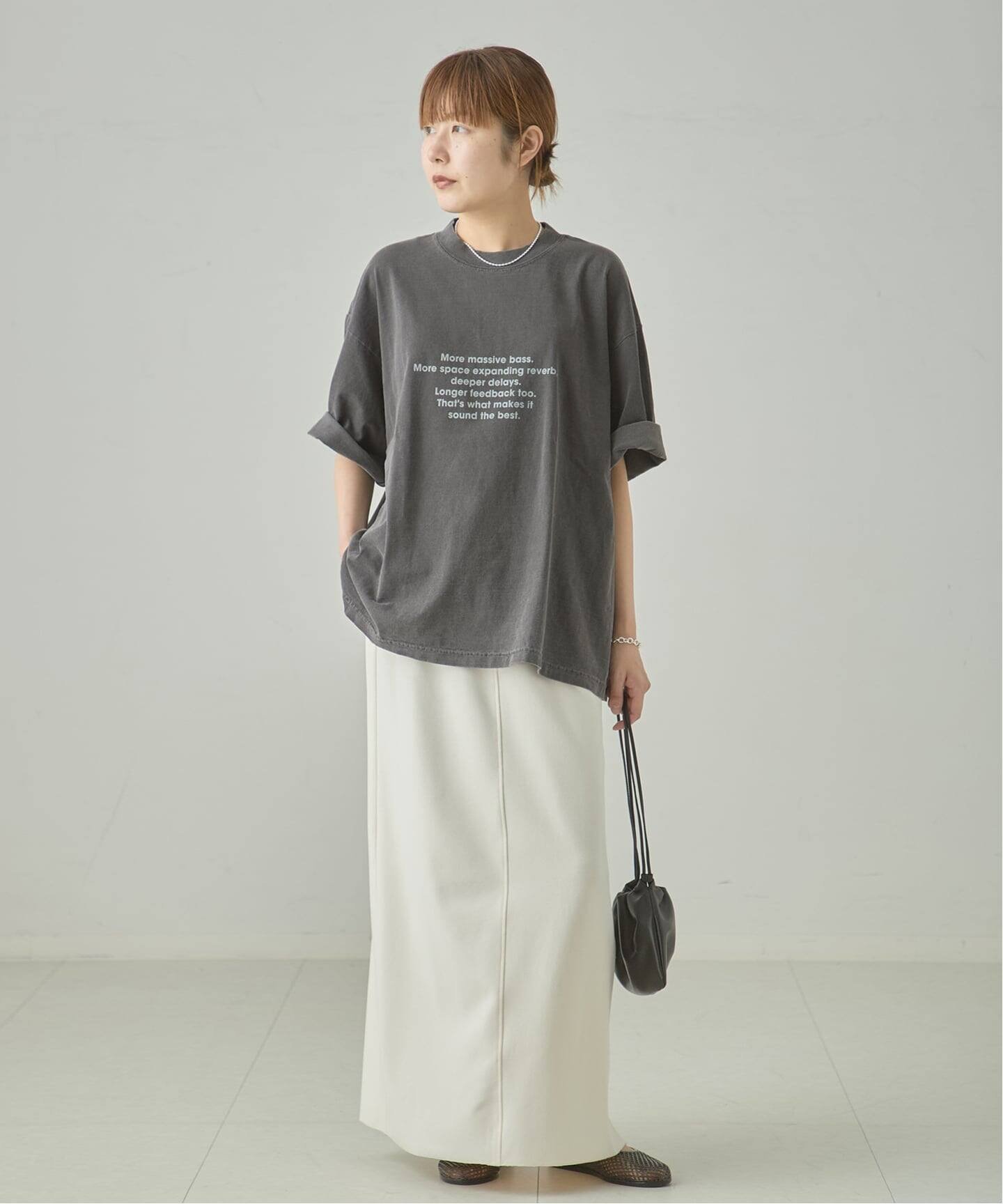 JOURNAL STANDARD L'ESSAGE 《追加》POET MEETS DUBWISE 別注LOOSE FIT Tシャツ ジャーナルスタンダード レサージュ トップス カットソー・Tシャツ ブラック ホワイト