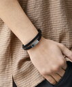 SHIPS any SHIPS any: レザー マグネット ブレスレット◇ シップス アクセサリー・腕時計 ブレスレット・バングル グレー ブラック ブラウン