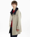 マッキントッシュフィロソフィー アウター メンズ MACKINTOSH PHILOSOPHY ニュークラシック TIVERTON HOOD(ティバートンフード)バイカラーストレッチタフタ マッキントッシュ フィロソフィー ジャケット・アウター その他のジャケット・アウター ベージュ ネイビー【送料無料】