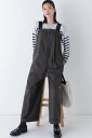 【SALE/50%OFF】human woman ◆カツラギ吊り付きバストパンツ ヒューマン ウーマン ワンピース・ドレス ワンピース グレー ベージュ【送料無...