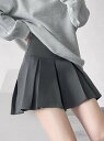【SALE/30%OFF】LADY LIKE ボックスプリーツミニ丈スカート ディアベル スカート ミニスカート ブラウン グレー ブラック ネイビー ベージュ