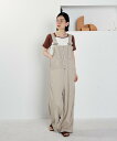 SOMETHING 別注 Summer Zip Salopette/サマー ジップサロペット/デニムサロペット 25SS フリークスストア オールインワン・オー...