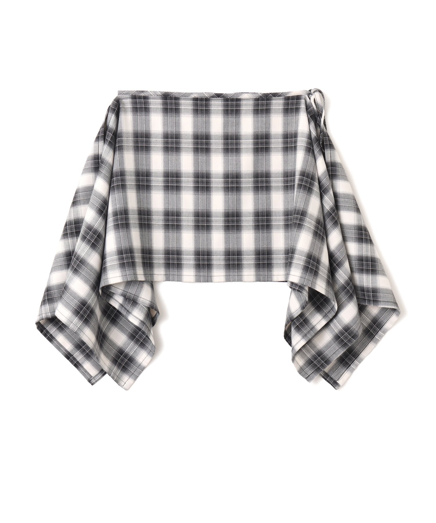 atmos pink atmos pink Plaid Wrap Skirt BLACK アトモス スカート その他のスカート ブラック