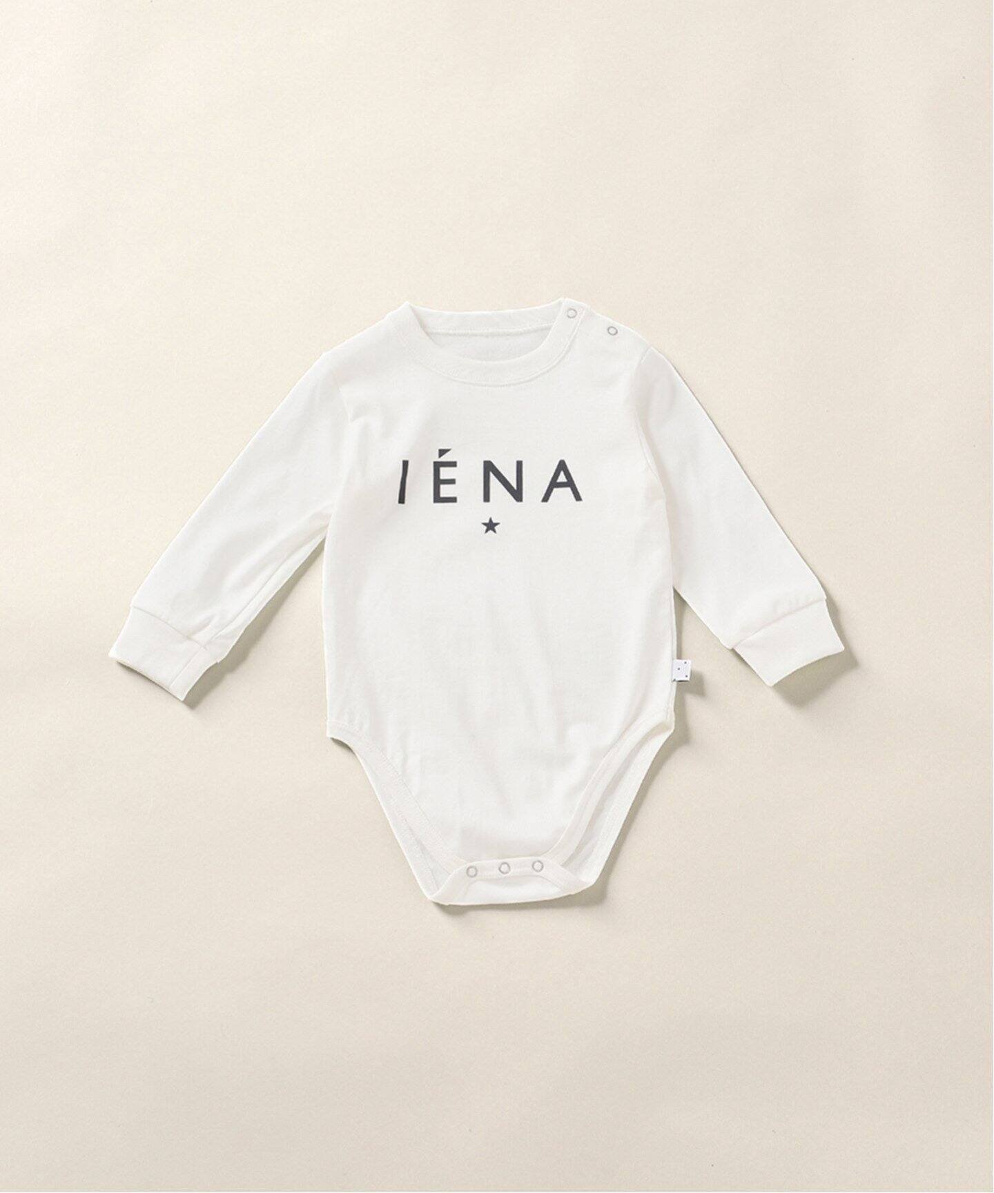 IENA ENFANT 【BASIC】エトワールロゴ長袖ロンパース baby(70cm-80cm) イエナ　アンファン マタニティウェア・ベビー用品 ベビー肌着・..