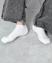 WEGO MEN'S 無地ショートソックス(S) ウィゴー 靴下・レッグウェア 靴下 ブラック ホワイト