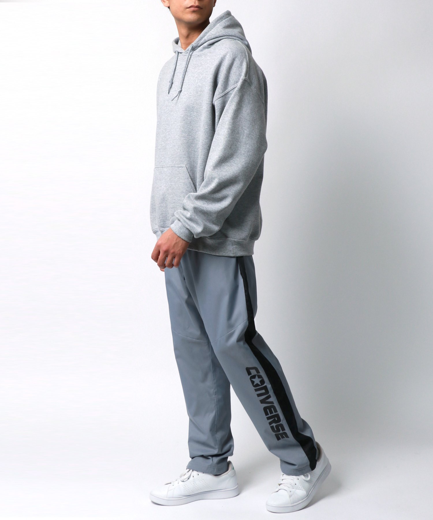 CONVERSE コンバース ウインドパンツ メンズ 裏メッシュ 撥水加工 スポーツ トレーニング マルカワ パンツ ジャージ・スウェットパンツ ネイビー グリーン グレー ブラック