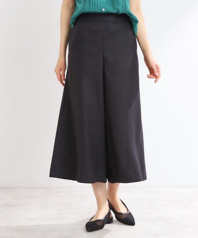 【SALE／50%OFF】Reflect 【UVカット/マシンウォッシュ可】フレアスカーチョ リフレクト パンツ その他のパンツ ベージュ ブラック【送料無料】のサムネイル