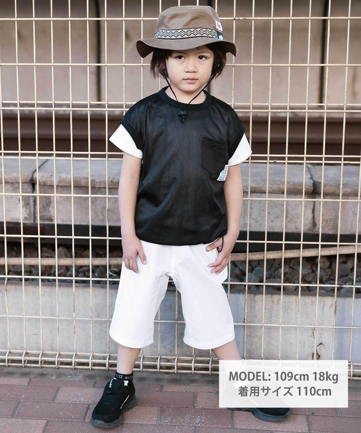 WASK ドロストベストメッシュ&天竺Tシャツセット(110~160cm) ベベ オンライン スト...